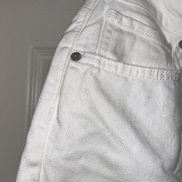 BDG Urban Outfitters White Mom High Rise Distressed Relaxed Fit Jeans size 31 - Picture 5 of 13